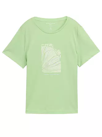 TOM TAILOR | T-Shirt | hellgrün